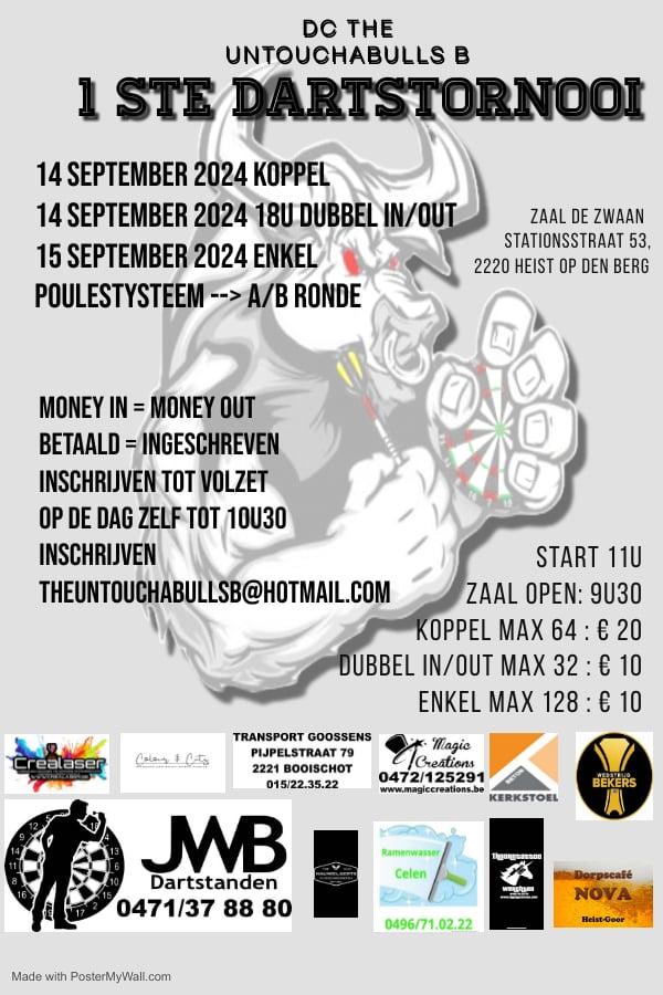 The Untouchabulls B  1 ste tornooi