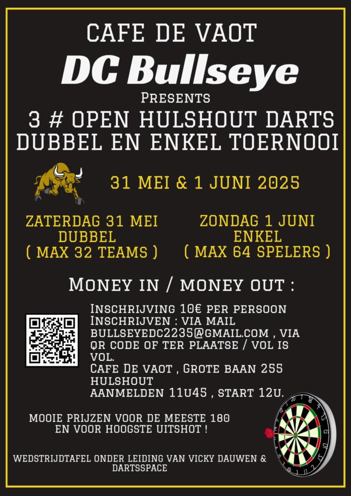 3de Open Hulshout door Dc Bullseye (Koppel)