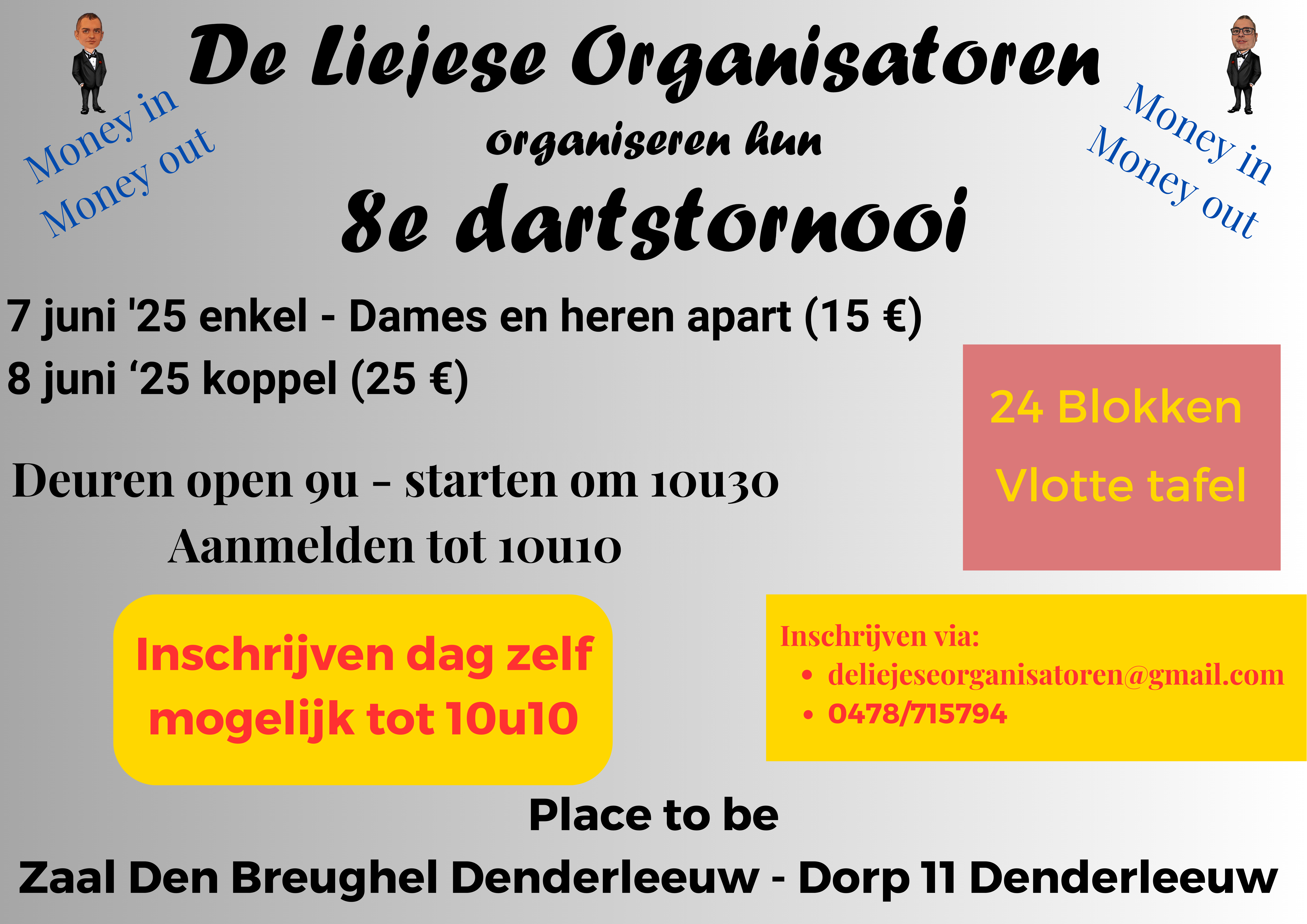 8e DLO dartstornooi 
