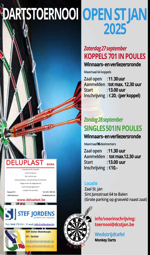Open St Jan 2025
