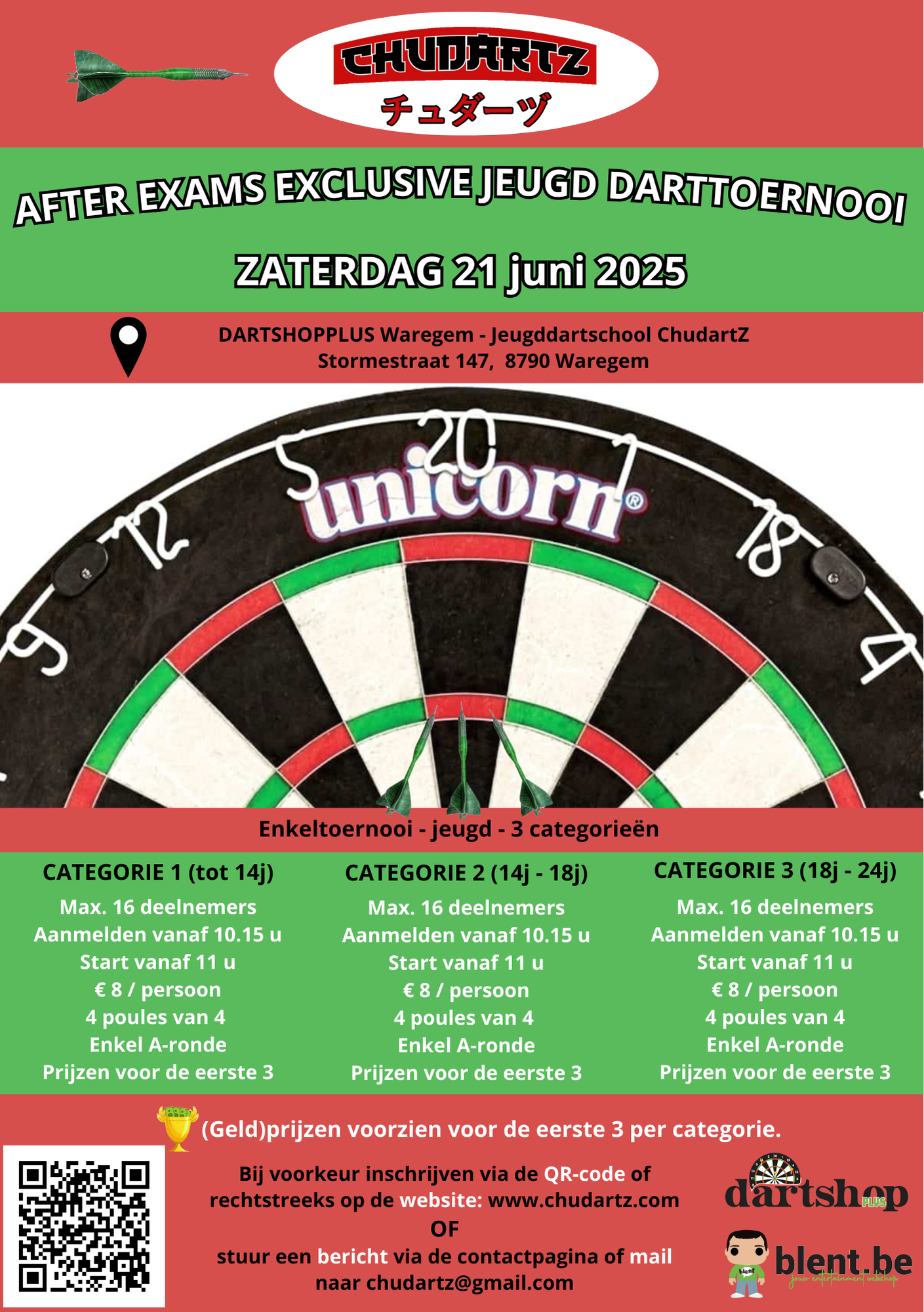 After Exams Youth Dart Tournament