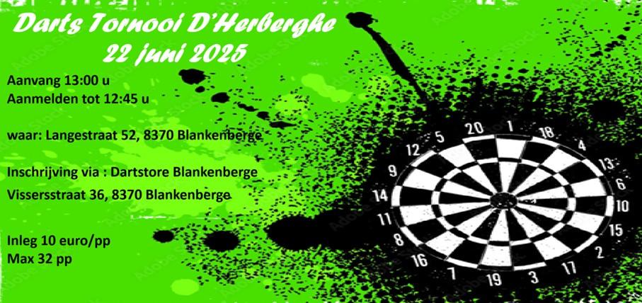 Darts toernooi D'Herberghe