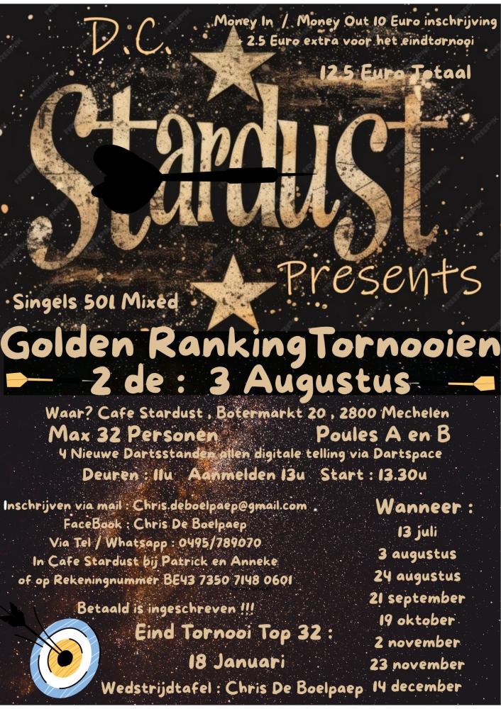 Golden Ranking DC Stardust 2 de