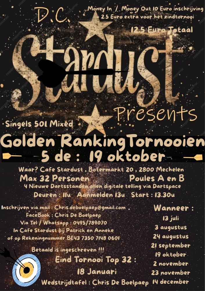 Golden Ranking DC Stardust 5 de