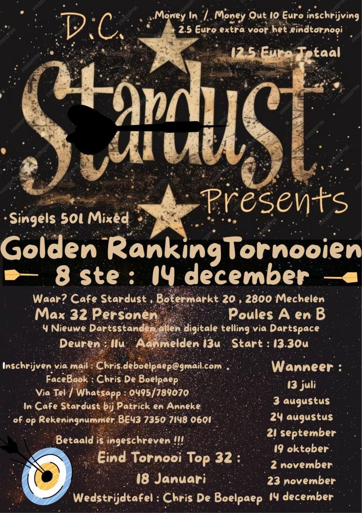 Golden Ranking DC Stardust 8 ste