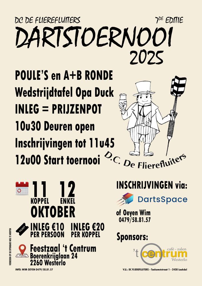Enkeltornooi DC De Flierefluiters 