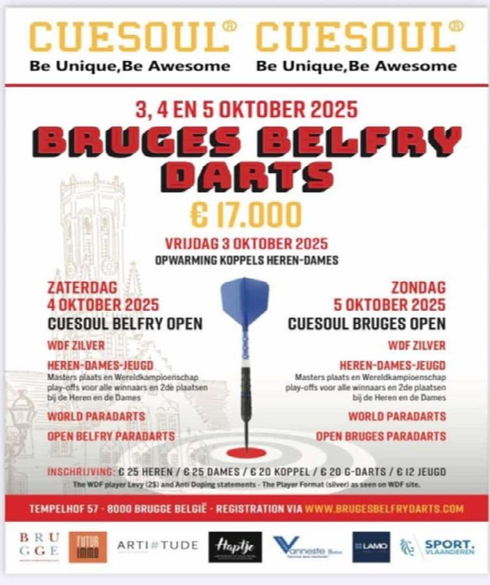 bruges belfry darts 