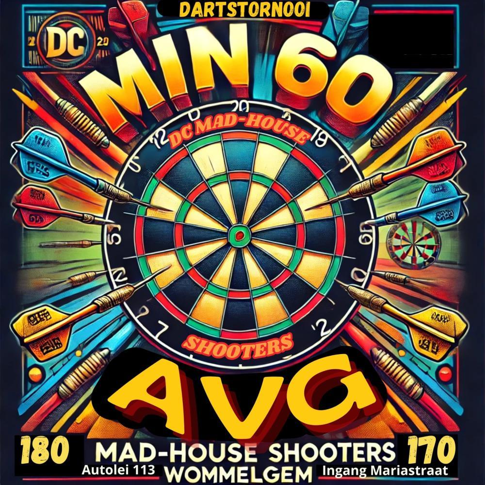 Mad-House Shooters -60 avg 2de ranking 2025/2026