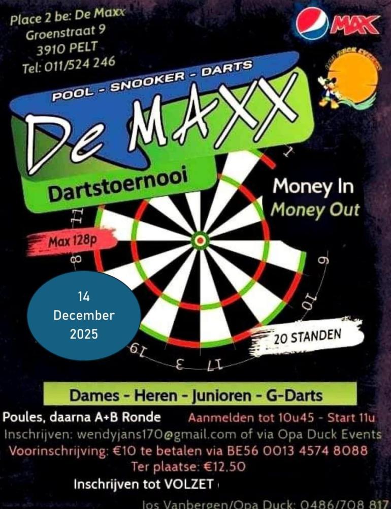 De Maxx open