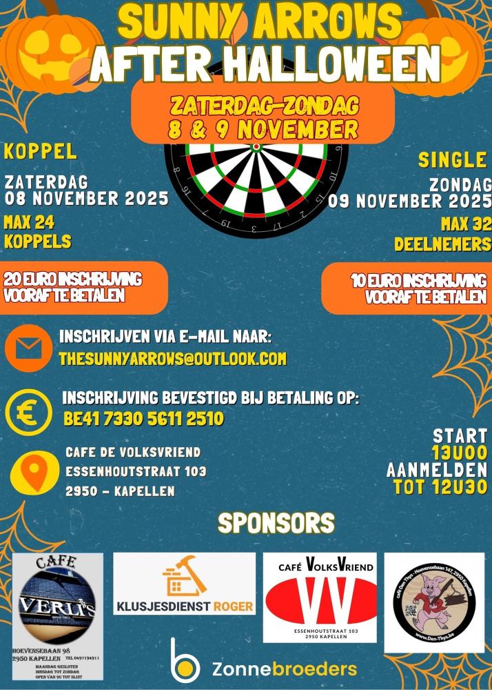 Sunny Arrows After Halloween Weekend