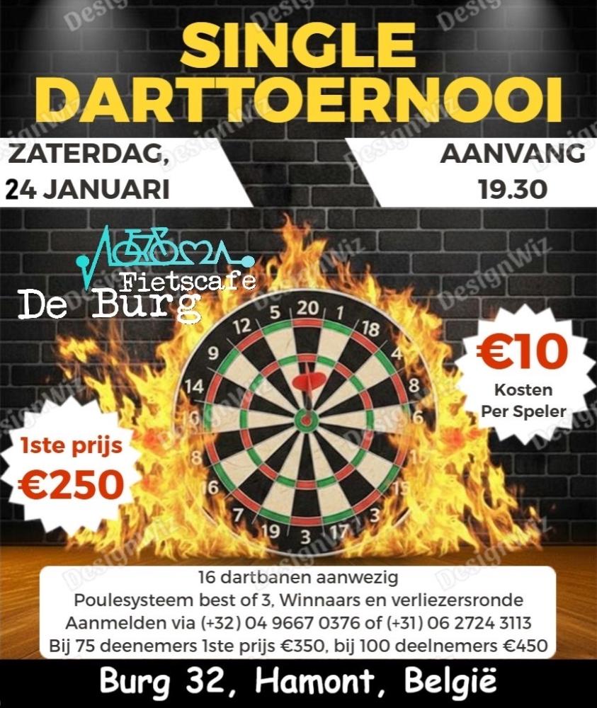 Single Darttoernooi