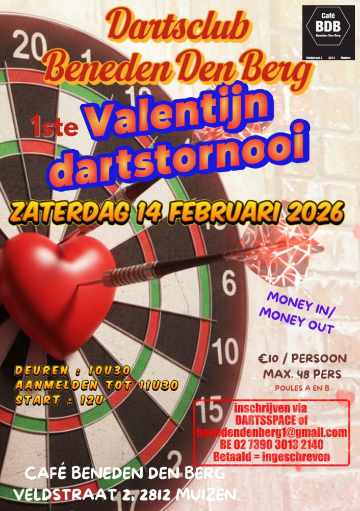 1ste Valentijnstornooi DC BDB