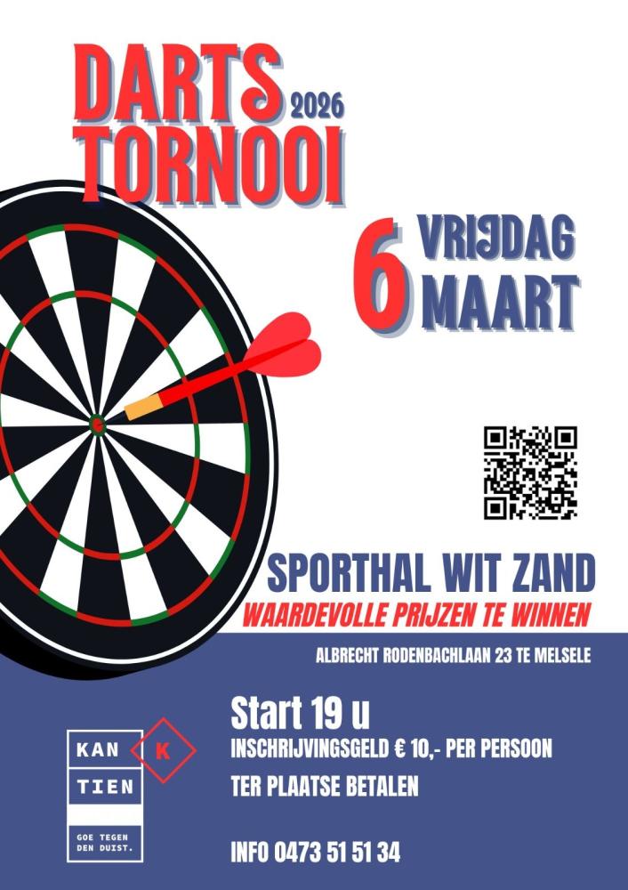 KANTIEN SPORTCAFE DARTSTORNOOI 6 MAART