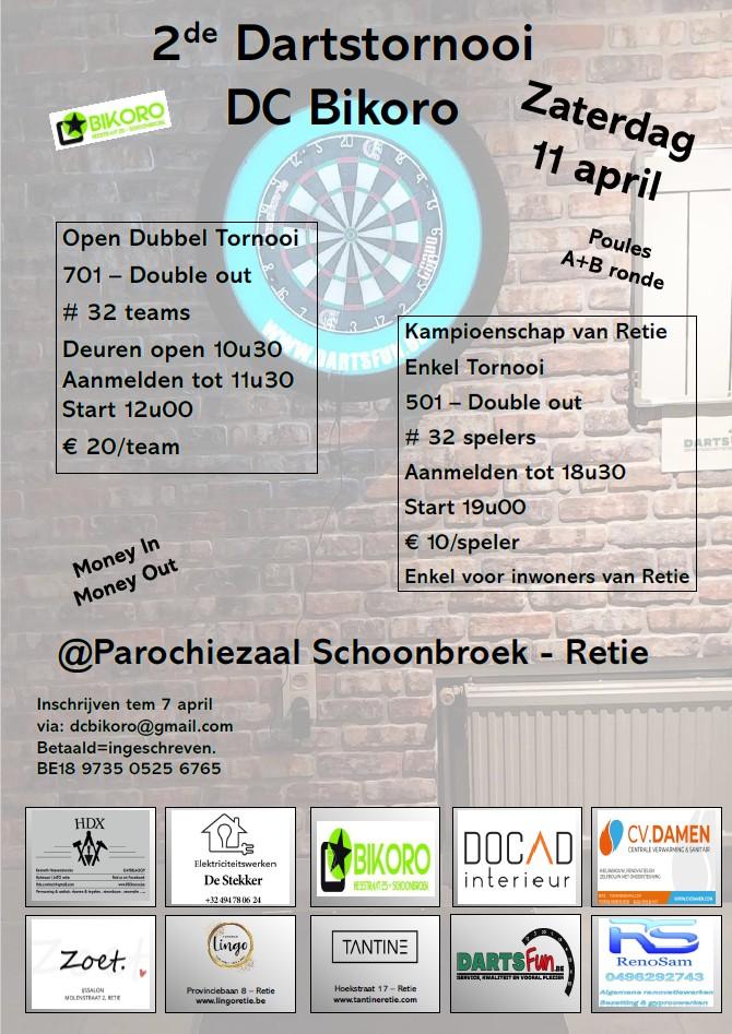 2de Koppeltornooi DC Bikoro