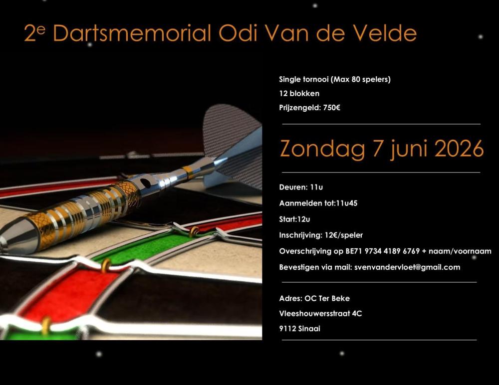 2de Memorial Odi Van de Velde