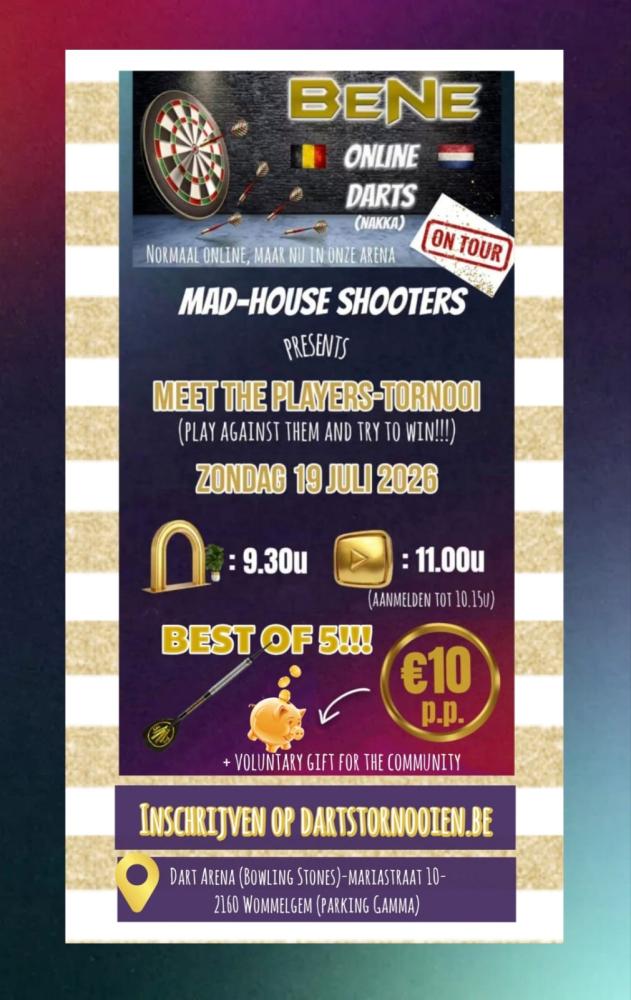 Bene online darts on tour