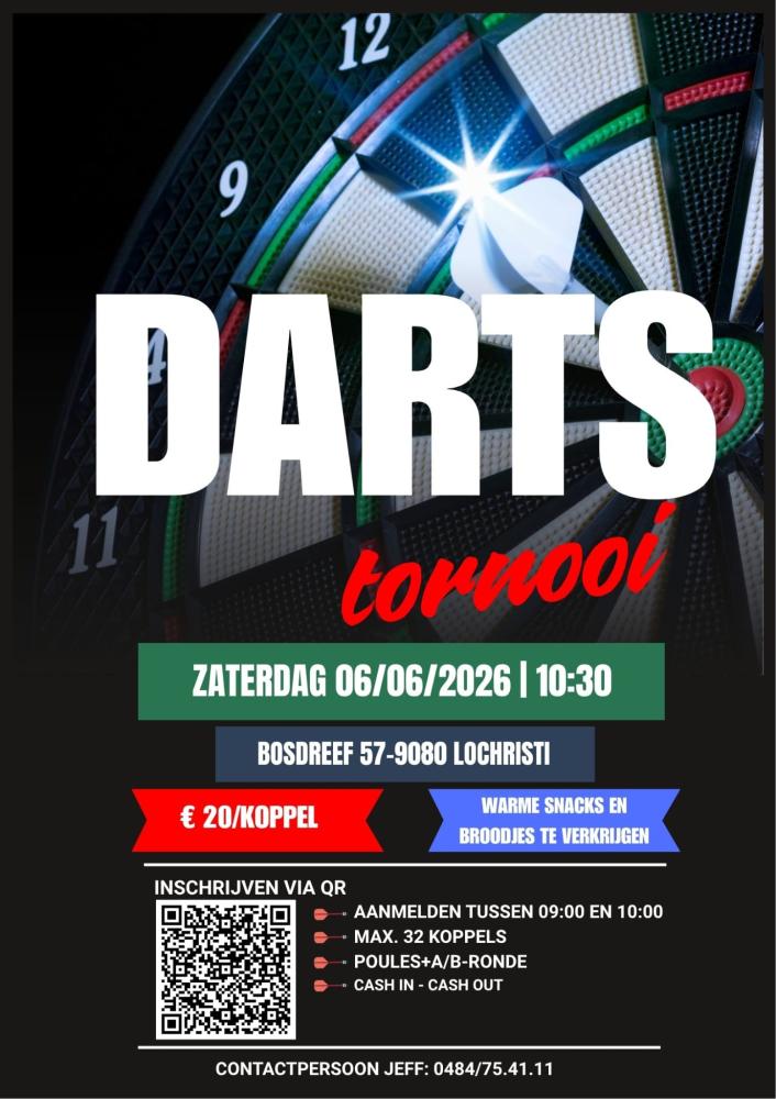 SK Lochristi 3de Dartstornooi
