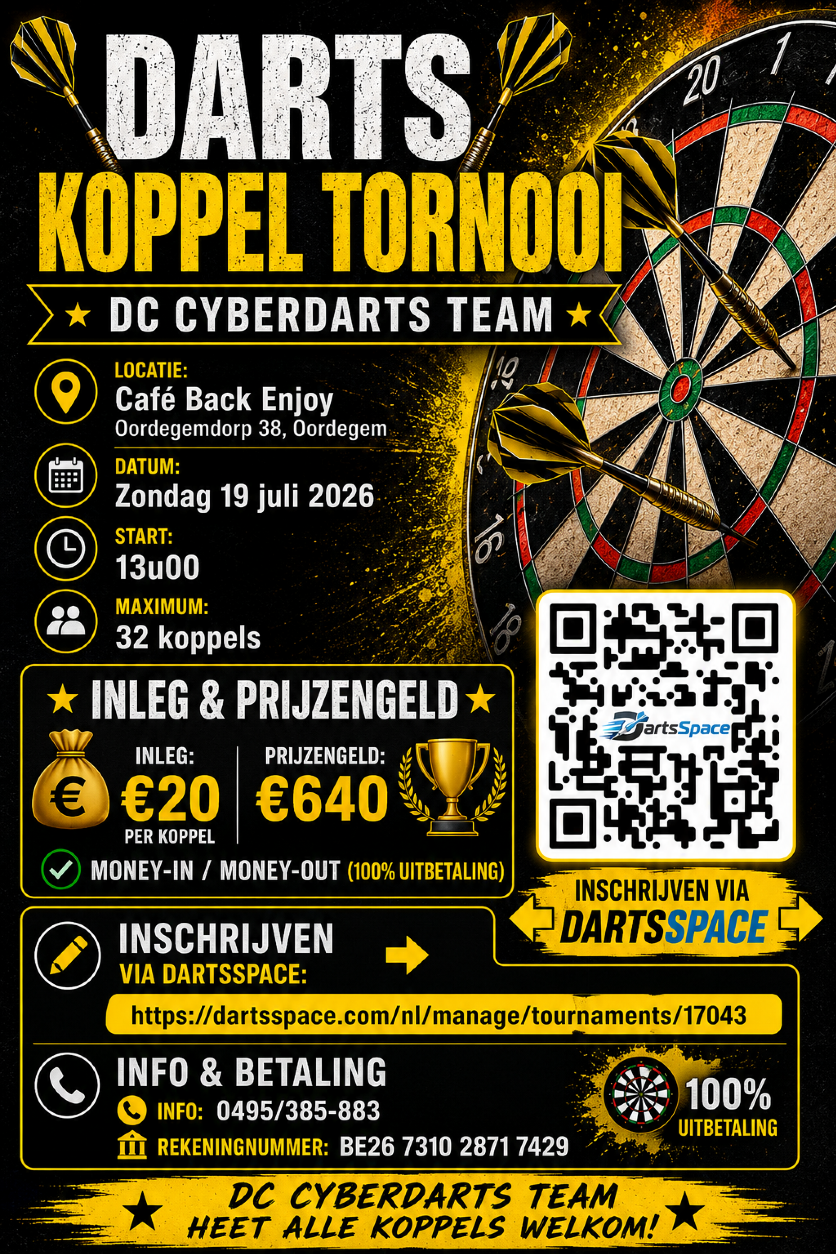 1ste Zomer tornooi Back Enjoy