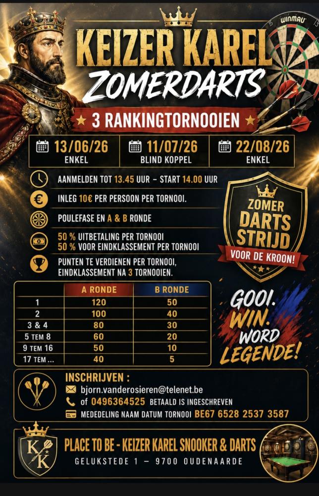 Zomer darts
