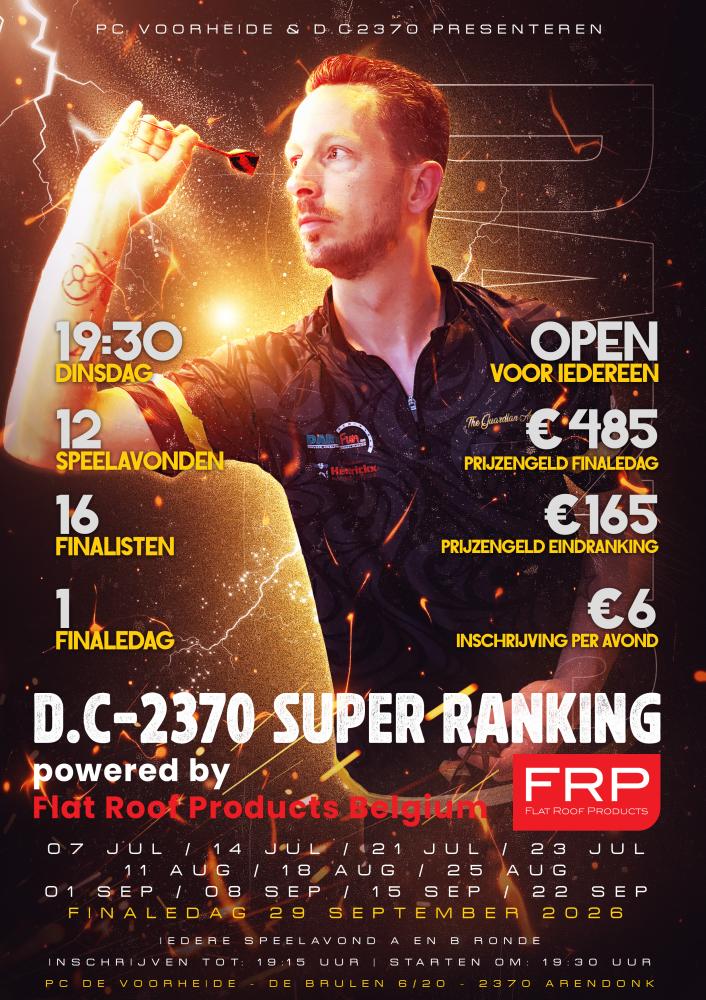 D.C-2370 Super Ranking #3 - Speeldag 8