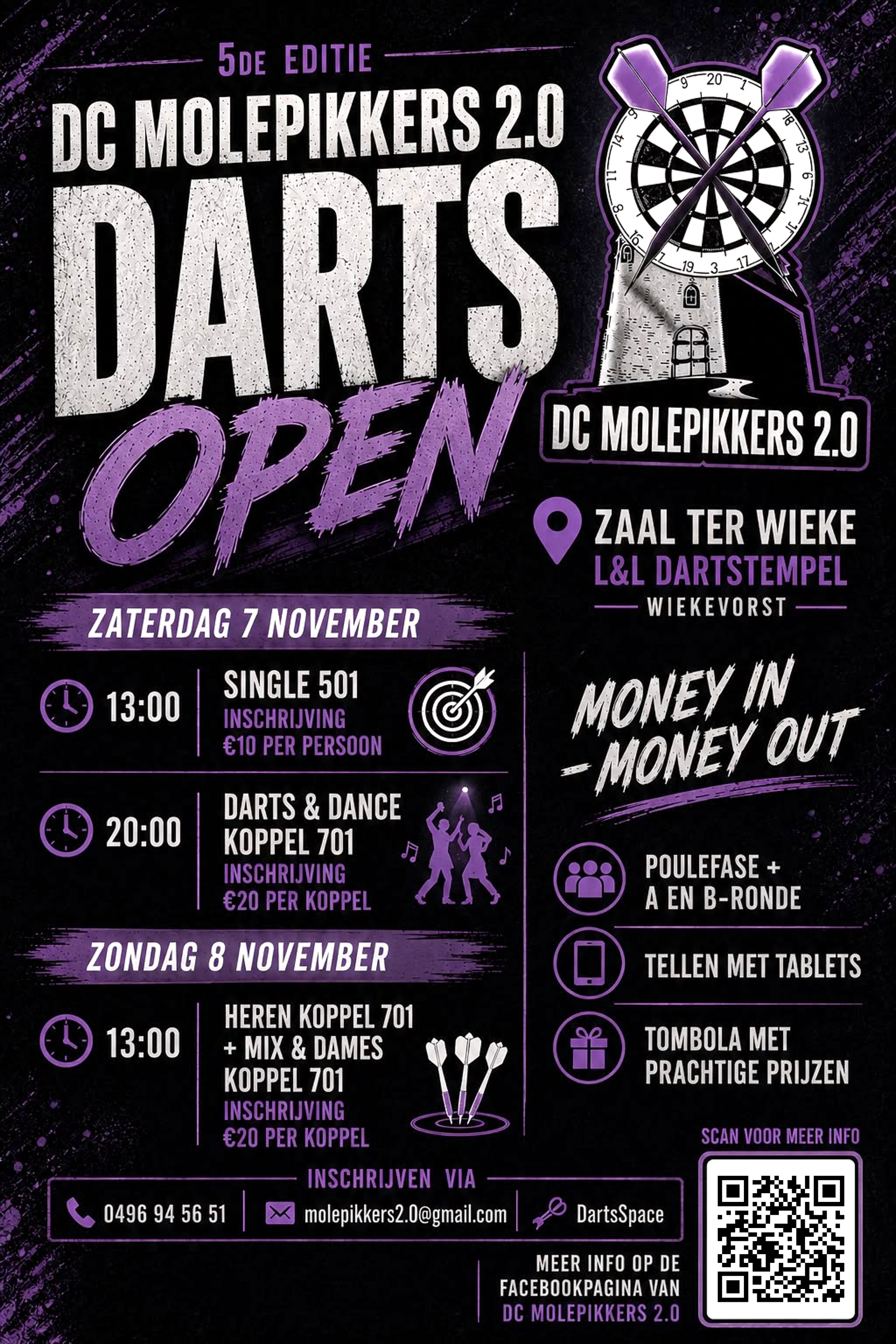 DC Molepikkers 2.0 DARTS OPEN - DARTS AND DANCE koppel 701