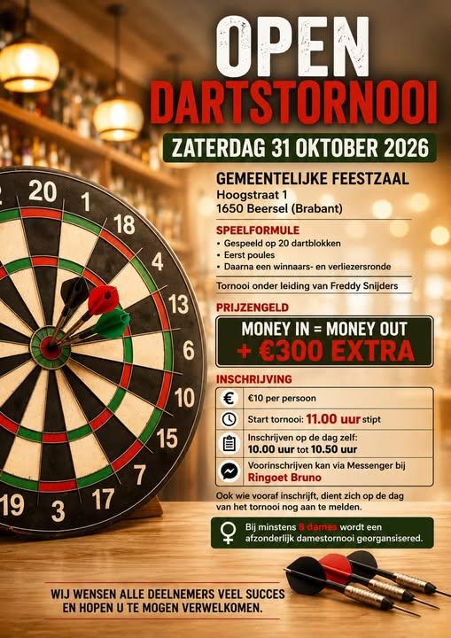 OPEN DARTSTORNOOI