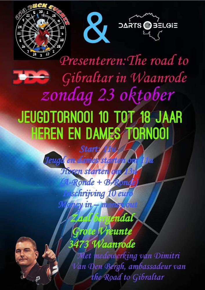 JDC Ranking 4 Dartstornooien.be