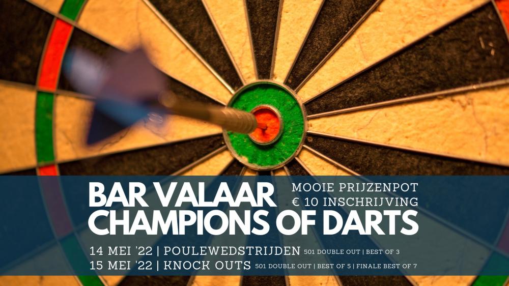 Bar Valaar Champions Of Darts Dartstornooien.be