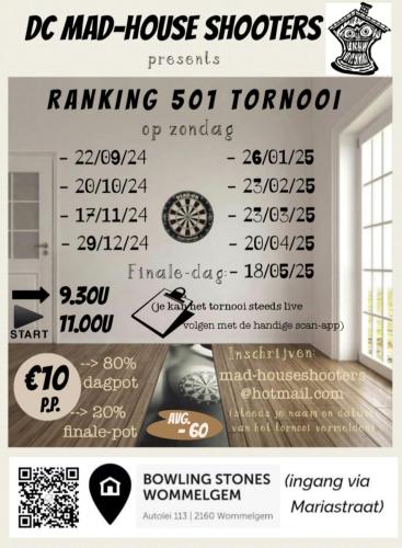 Mad-house ranking 24/ 25! Max avg 60